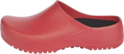 Birkenstock Rode Waterdichte Klompen Red Dames