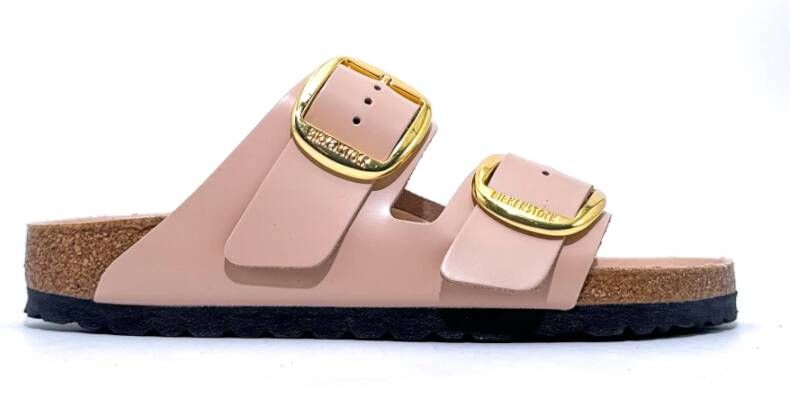 BIRKENSTOCK Slippers Dames Arizona Big Buckle Dames Maat: 41 Materiaal: Leer Kleur: Beige - Foto 2
