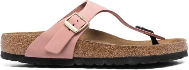 Birkenstock Roze gespsandalen Roze Dames