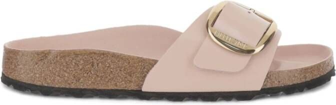 Birkenstock Roze Instap Sandalen met Gesp