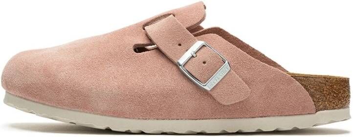 Birkenstock Boston Sfb Leve Pink Clay Pink Clay Slides 1023263