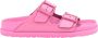 Birkenstock Azalea Pink Leren Sliders Pink Dames - Thumbnail 1