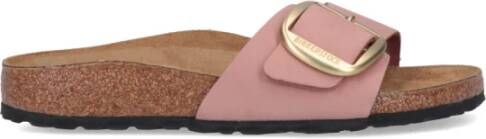 Birkenstock Madrid Big Buckle Sandalen Pink Dames