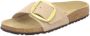 BIRKENSTOCK Slippers Dames Madrid Big Buckle Dames Maat: 40 Materiaal: Suède Kleur: Zand - Thumbnail 3