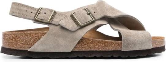 Birkenstock Sandalen met kruisbanden Beige Dames