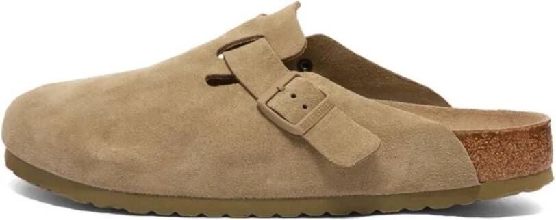 Birkenstock Sandalen met smalle pasvorm Beige Unisex