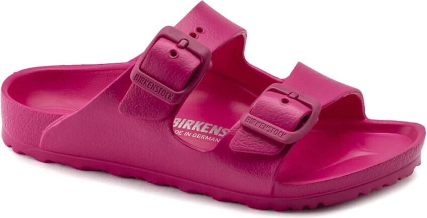 Birkenstock Arizona Essentials Kids 1018923 Kinderen Roze slippers maat: 27  EU - Schoenen.nl