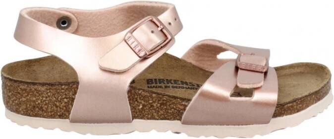Birkenstock Rio Kids Sandalen Electric Metallic Copper Narrow fit | Goud | Imitatieleer - Foto 18