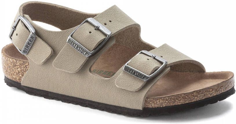 Birkenstock sandalen voor babyjongens Milano Bfbc Earthy V. Fad. Veg Grijs Heren