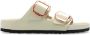 Birkenstock Arizona Big Buckle Slippers High Shine Ecru Narrow Fit Dames - Thumbnail 2