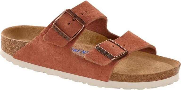 Birkenstock Sandals Arizona Soft Footbed Rood Dames