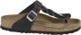 Birkenstock Klapki damskie Gizeh Braided 1021349 Zwart Dames - Thumbnail 14