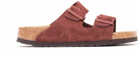 Birkenstock Arizona Dames Slippers Chocolate Narrow fit | Bruin | Suède - Foto 7
