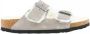 Birkenstock Arizona Shearling Slippers Stone Coin Narrow fit | Grijs | Suède - Thumbnail 94