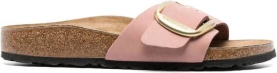 Birkenstock Madrid Big Buckle Sandalen Roze Dames