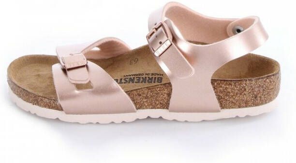 Birkenstock Rio Kids Sandalen Electric Metallic Copper Narrow fit | Goud | Imitatieleer - Foto 16