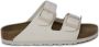 Birkenstock - s off-white-crÈme-ivoorkleur slippers & muiltjes - Thumbnail 17