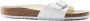 Birkenstock Klassieke Leren Slider Sandaal Bruin Dames - Thumbnail 6