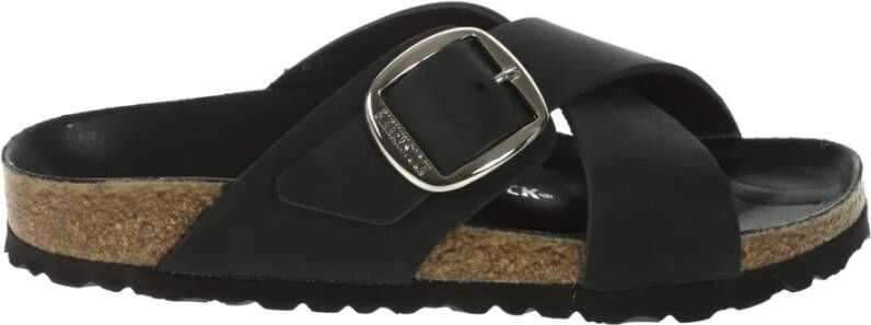 Birkenstock Siena Big Buckle Dames Slippers Black Narrow-fit - Foto 5