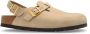 Birkenstock Beige Leren Sandalen voor Vrouwen - Thumbnail 1