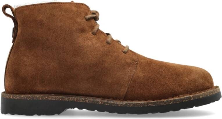 Birkenstock Schoenen Uppsala Mid Shearling Brown Dames