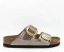 BIRKENSTOCK Slippers Dames Arizona Dames Maat: 40 Materiaal: Suède Kleur: Bronskleurig - Thumbnail 14
