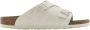 BIRKENSTOCK Slippers Dames Zurich Dames Maat: 35 Materiaal: Suède Kleur: Wit - Thumbnail 2