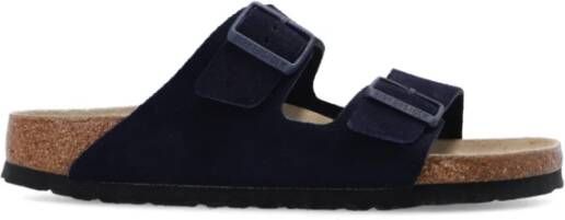 Birkenstock Schuifregelaars Blauw Dames