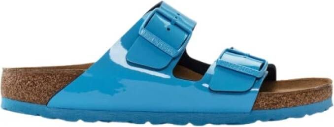 Birkenstock Schuifregelaars Blauw Dames