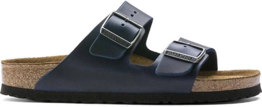 Birkenstock Schuifregelaars Blauw Heren