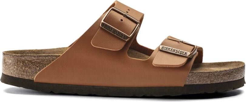 Birkenstock Schuifregelaars Bruin Dames