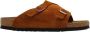 Birkenstock Platte Sandalen Zurich Mink Bruine Moccasin Brown Dames - Thumbnail 1