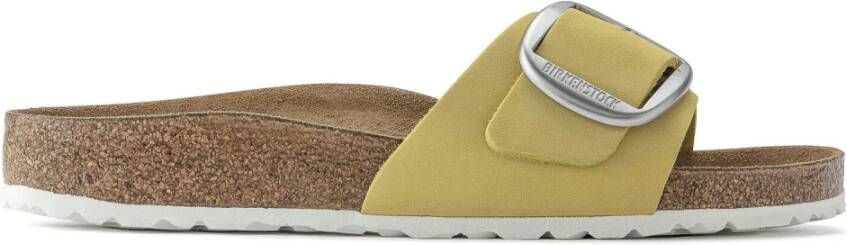 Birkenstock Schuifregelaars Geel Dames