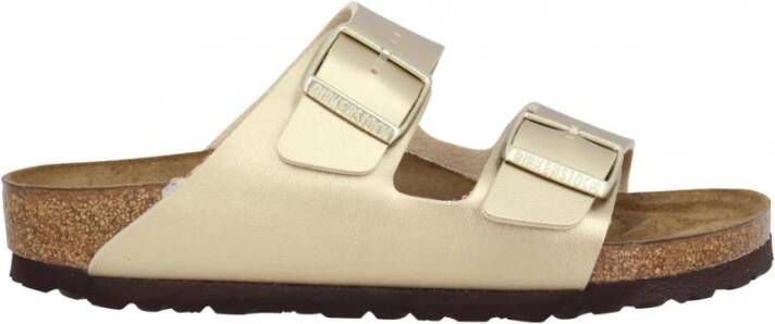 Birkenstock Schuifregelaars Geel Dames