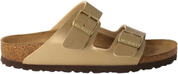 BIRKENSTOCK Slippers Arizona Maat: 42 Materiaal: Leatherlook Kleur: Goud - Foto 19