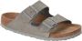 Birkenstock Tijdloze Stijl Unisex Sandaal Grijs Unisex - Thumbnail 1