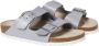 Birkenstock Arizona Shimmering Sliders Gray Dames - Thumbnail 1