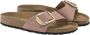 Birkenstock Madrid Big Buckle Sandalen Roze Dames - Thumbnail 59