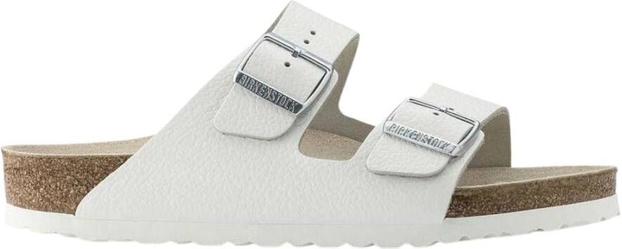 Birkenstock Schuifregelaars Wit Heren