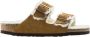 Birkenstock Arizona Shearling Slippers Mink Regular fit | Bruin | Suède - Thumbnail 3