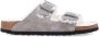 Birkenstock Shearling Arizona Sandalen Gray Dames - Thumbnail 1