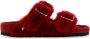 Birkenstock Shearling Arizona Slippers Red Dames - Thumbnail 1