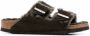 Birkenstock Shearling Comfort Sandalen Brown Heren - Thumbnail 1