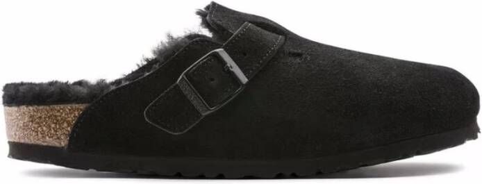 Birkenstock Shearling Suede Klompen Zwart Shearling Suede Klompen Zwart Shearling Suede Klompen Zwart Shearling Suede Klompen Zwart Shearling Suede Klompen Zwart