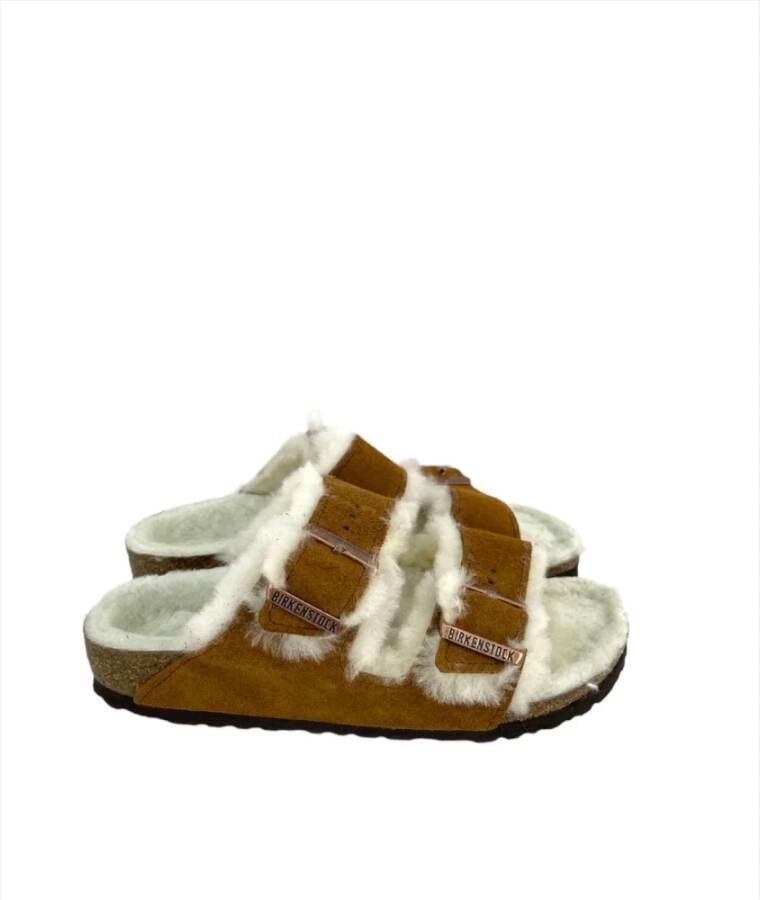 Birkenstock Arizona Shearling Slippers Mink Regular fit | Bruin | Suède - Foto 7
