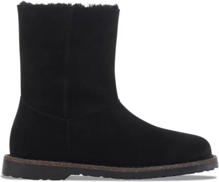 Birkenstock Shearling Zip Laarzen in Zwart