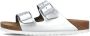 BIRKENSTOCK Slippers Dames Arizona Met Shine Maat: 36 Materiaal: Leer Kleur: Zilver - Thumbnail 2