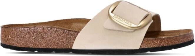 BIRKENSTOCK Slippers Dames Madrid Big Buckle Dames Maat: 43 Materiaal: Leer Kleur: Wit - Foto 5
