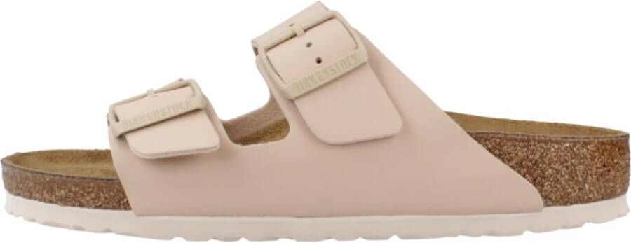 Birkenstock Sliders Beige Dames