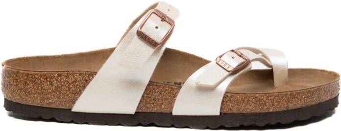 Birkenstock Mayari BF Graceful Regular Dames Slippers Pearl White - Foto 9